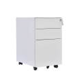 Mingxiu Steel Cabinet 3 Drawer Small Mobile Storage Cabinet / Movable Pedestal Cabinets